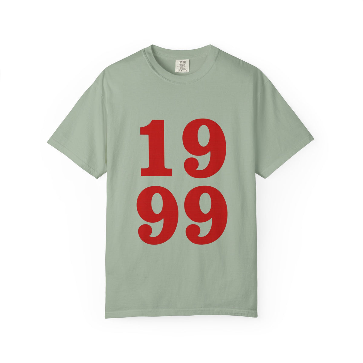 1999 Retro Number T-Shirt — Vintage Birth Year Tee