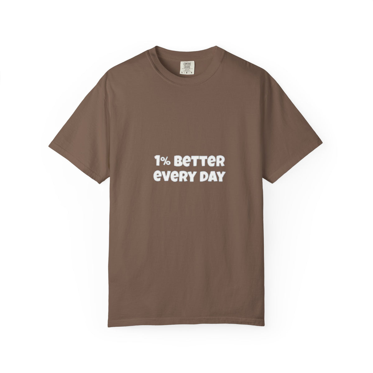 1% Better Every Day T-Shirt — Motivational Daily Progress Tee