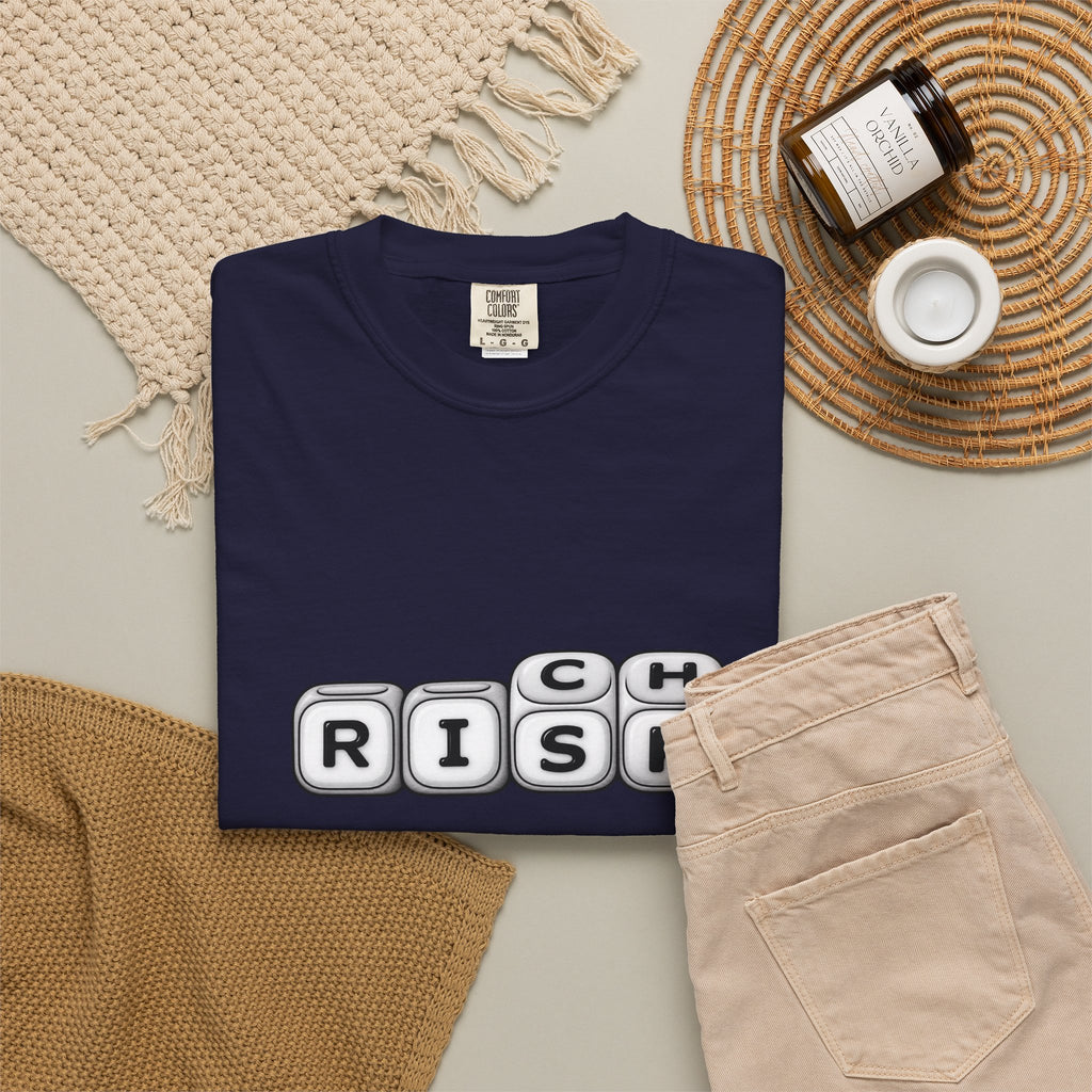 T-Shirt — 'RISK' Dice Block Graphic Tee