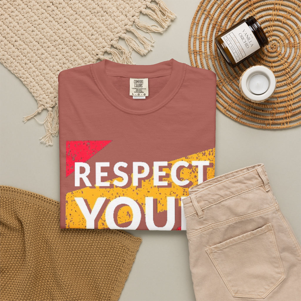 Respect Your Self T-Shirt — Empowerment Graphic Tee for Self-Care & Mental Health