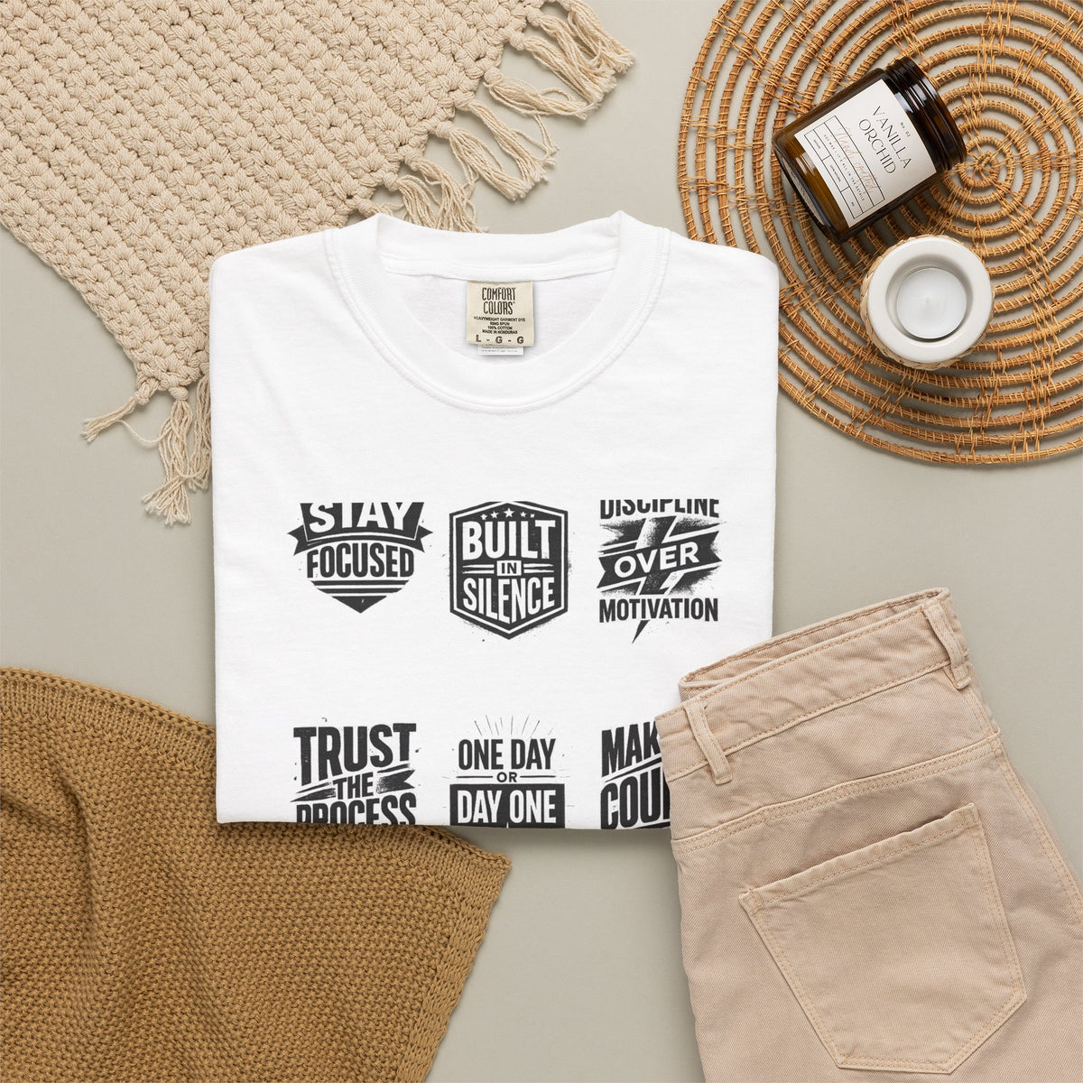 Trust The Process T-Shirt — Motivational Graphic Tee