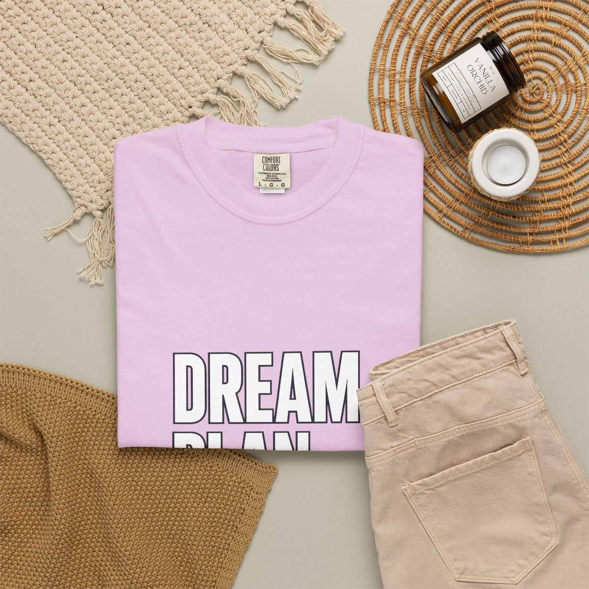 Dream. Plan. Execute. T-Shirt — Motivational Graphic Tee