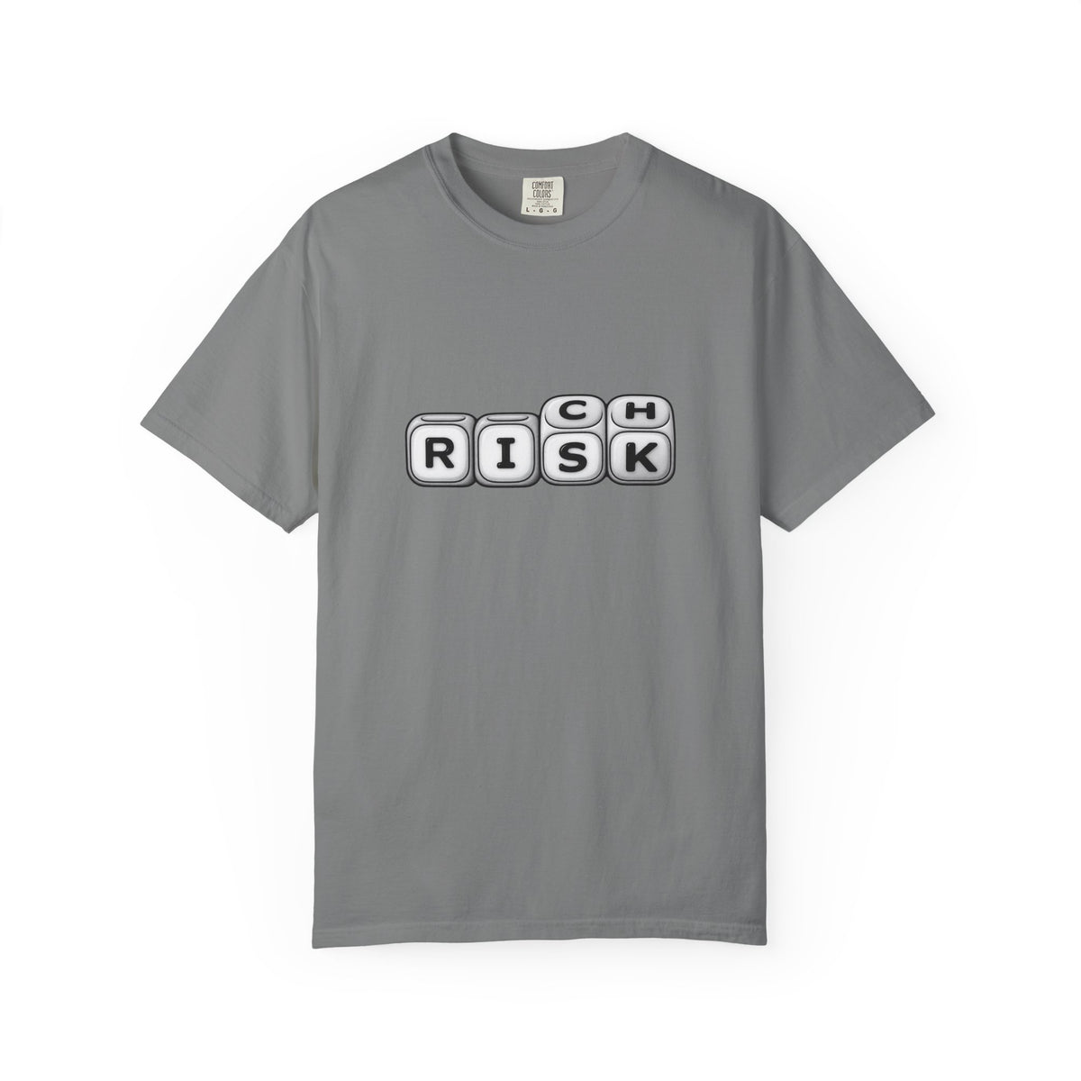T-Shirt — 'RISK' Dice Block Graphic Tee