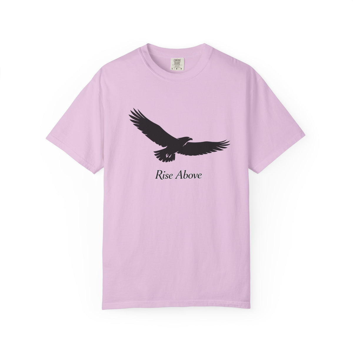 Rise Above Eagle T-Shirt — Inspirational Eagle Graphic Tee