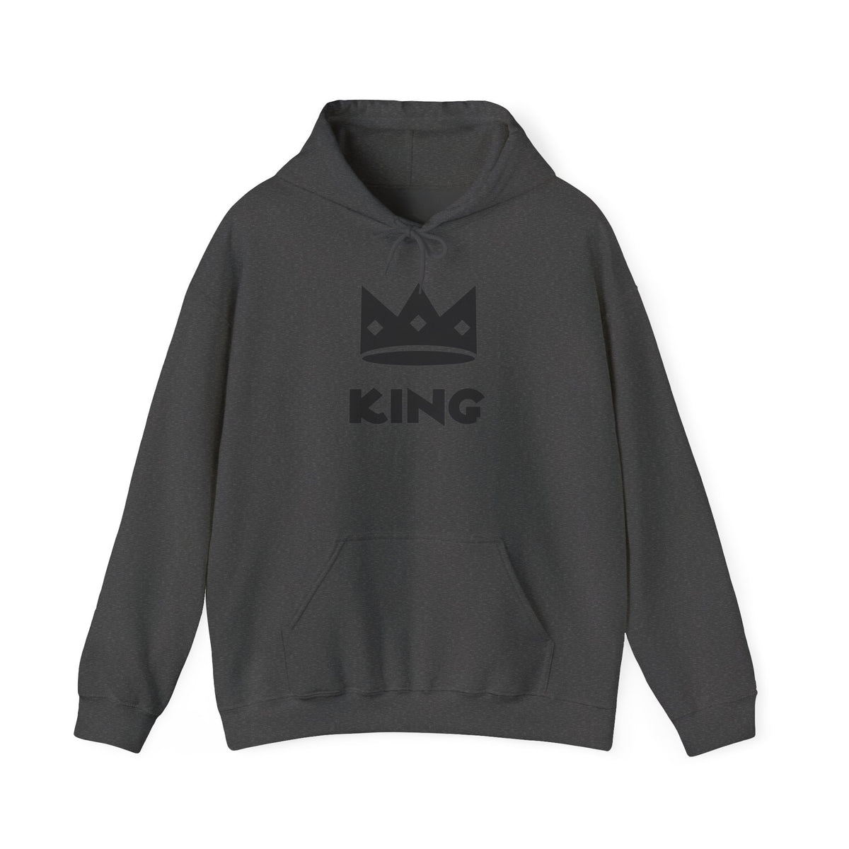 King Crown Hoodie — Bold 'KING' Graphic Pullover