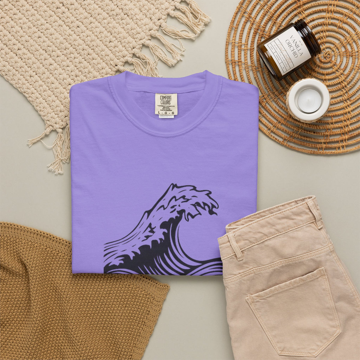 Rise Up Wave T-Shirt — Graphic Ocean Wave Tee