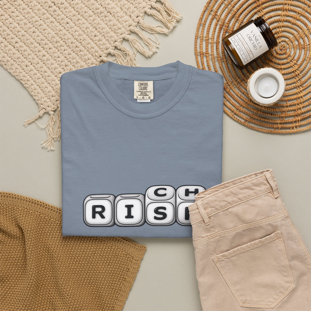 T-Shirt — 'RISK' Dice Block Graphic Tee