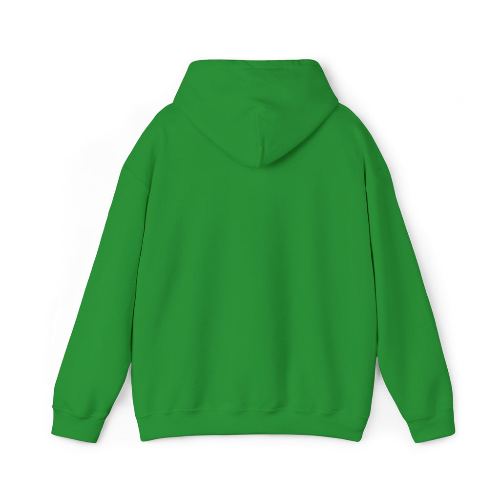 Risk/Reward Graphic Hoodie — “RISK | RICH” Distressed Text Sweatshirt