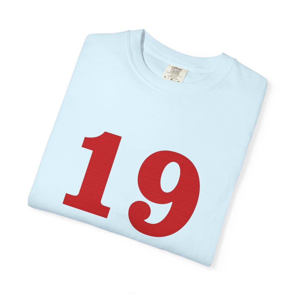 1999 Retro Number T-Shirt — Vintage Birth Year Tee