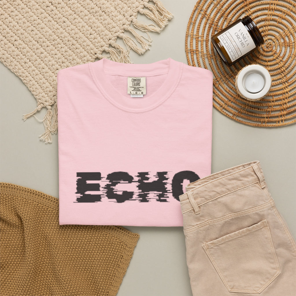 Echo Distorted Logo T-Shirt