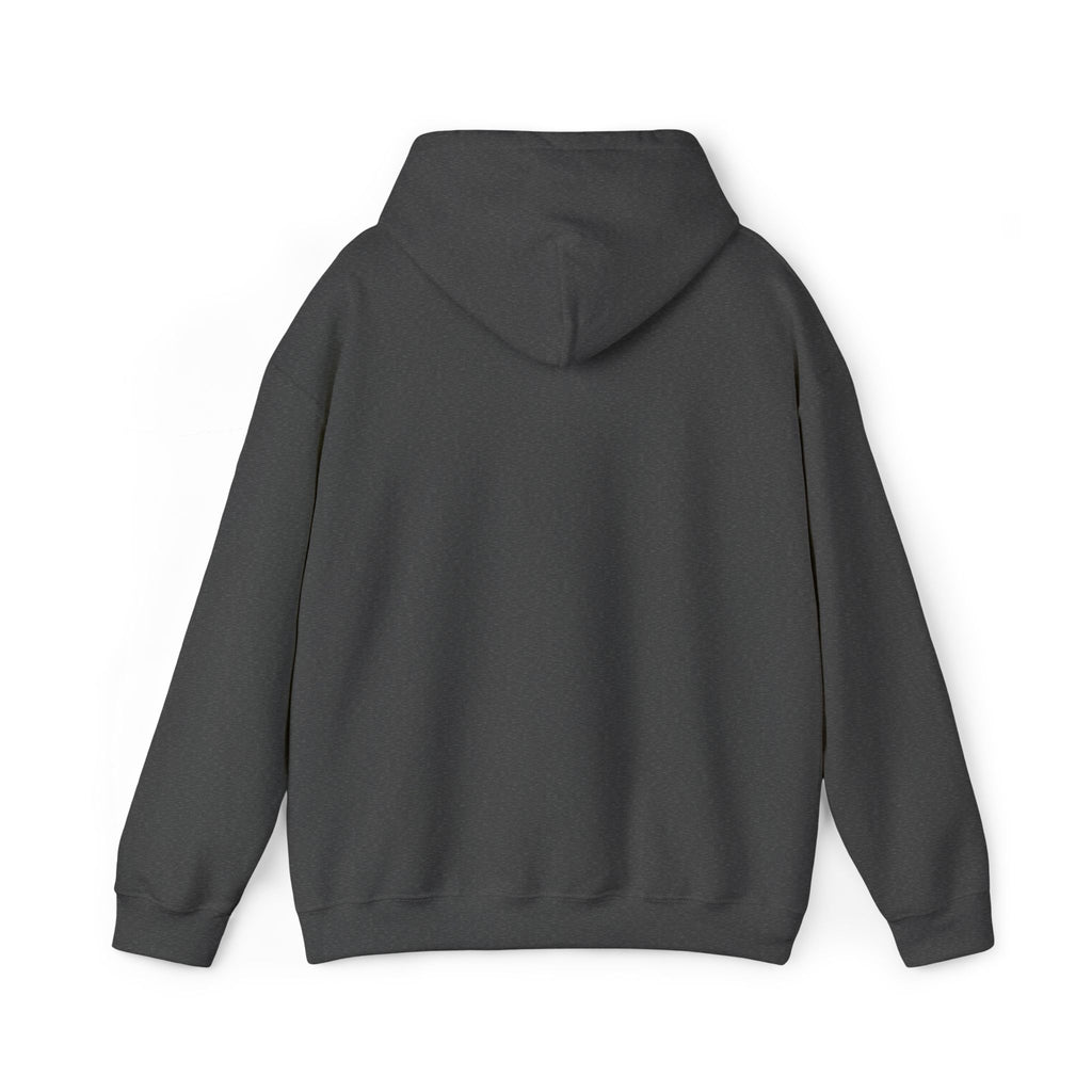 Risk/Reward Graphic Hoodie — “RISK | RICH” Distressed Text Sweatshirt