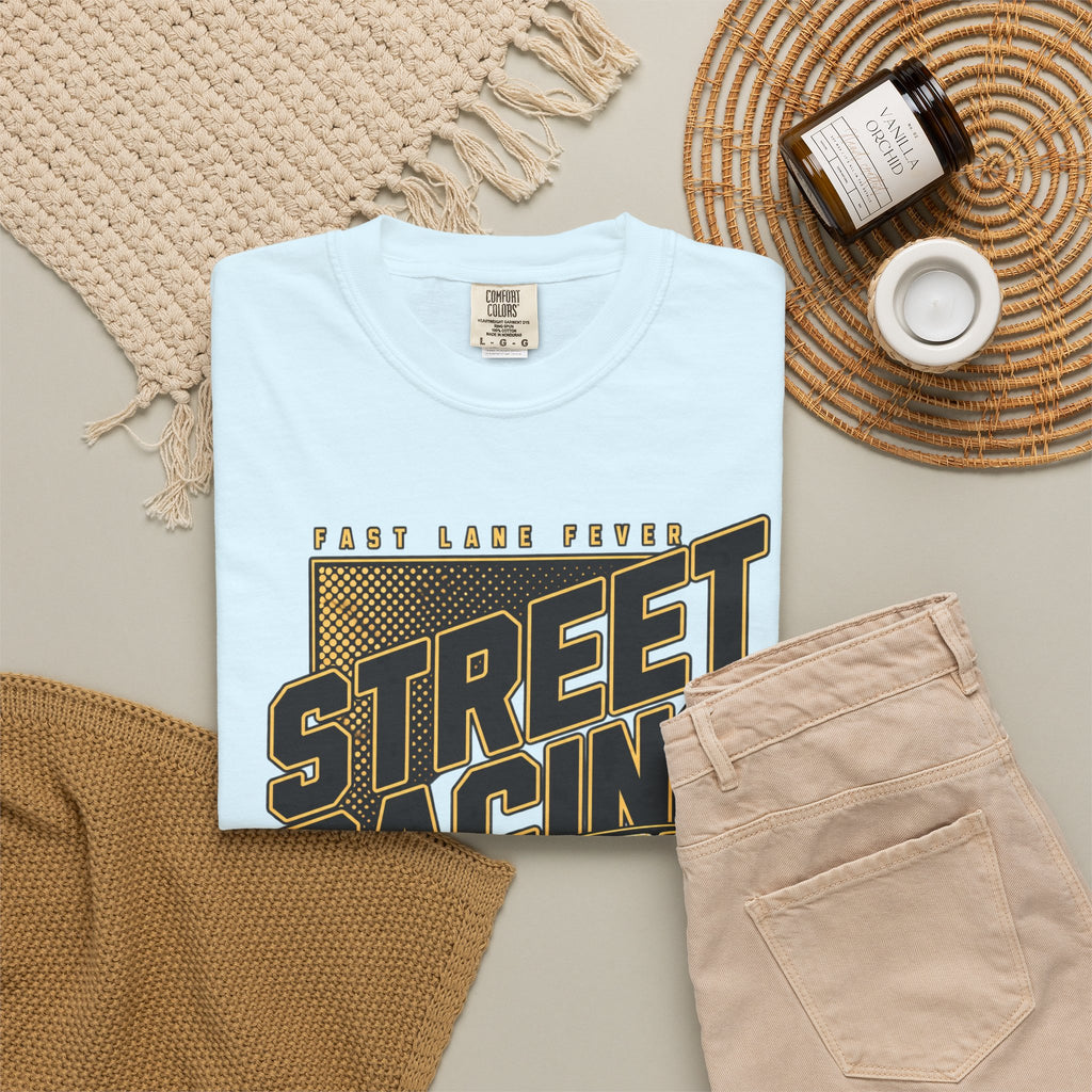 Street Racing Car T-Shirt — Retro Drift Racing Graphic Tee