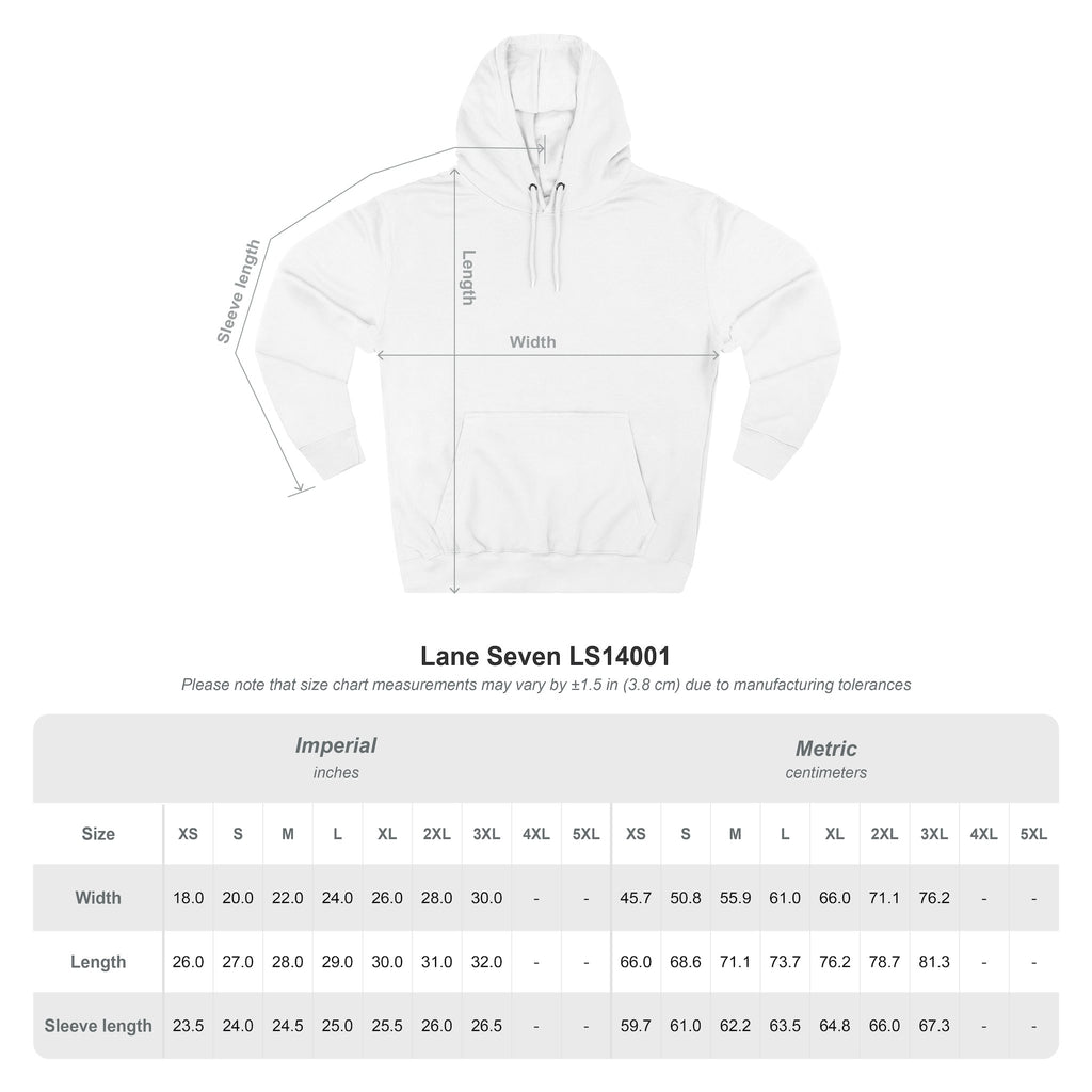 Minimal Compass Hoodie — Small Chest Compass Graphic Pullover