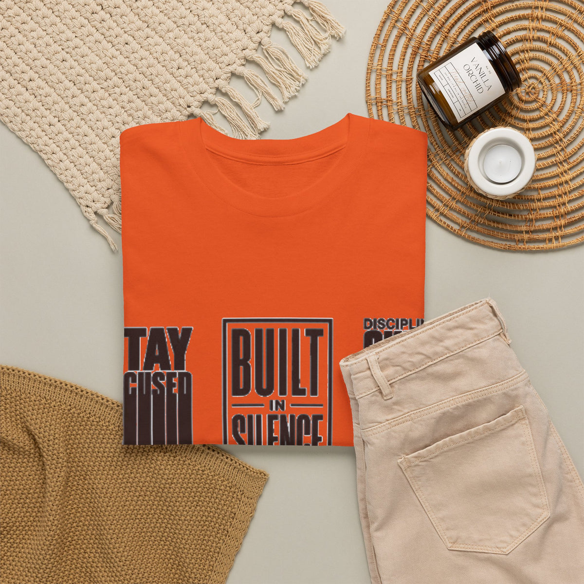 Stay Focused Tee — Motivational Graphic T‑Shirt