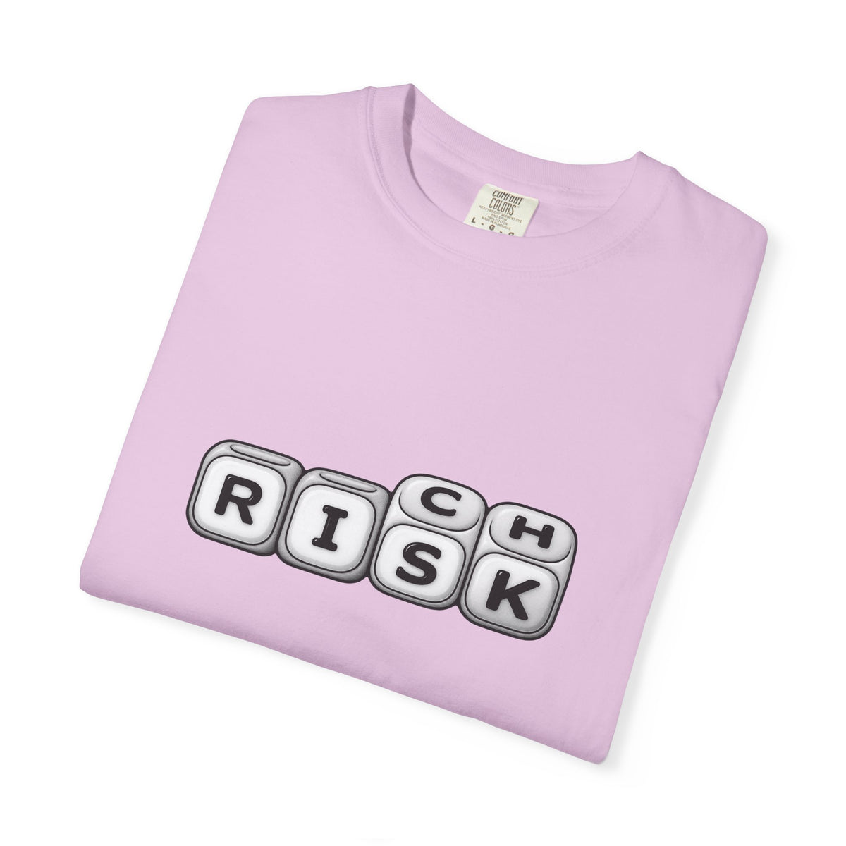 T-Shirt — 'RISK' Dice Block Graphic Tee