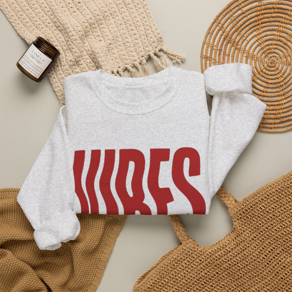 Vibes Distorted Crewneck Sweatshirt