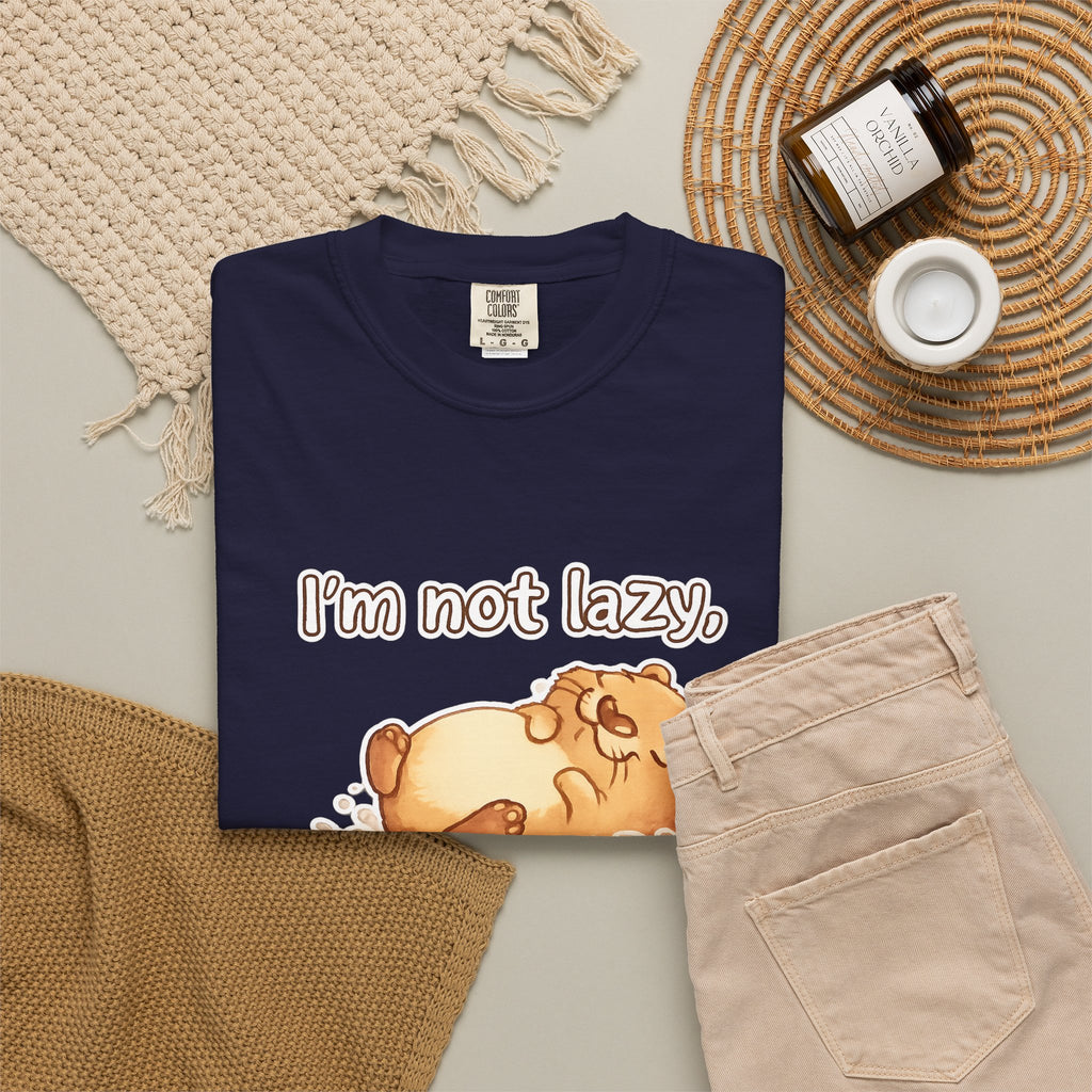 Funny 'I'm Not Lazy, I'm in Energy Saving Mode' T-Shirt