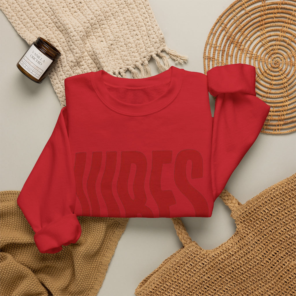 Vibes Distorted Crewneck Sweatshirt