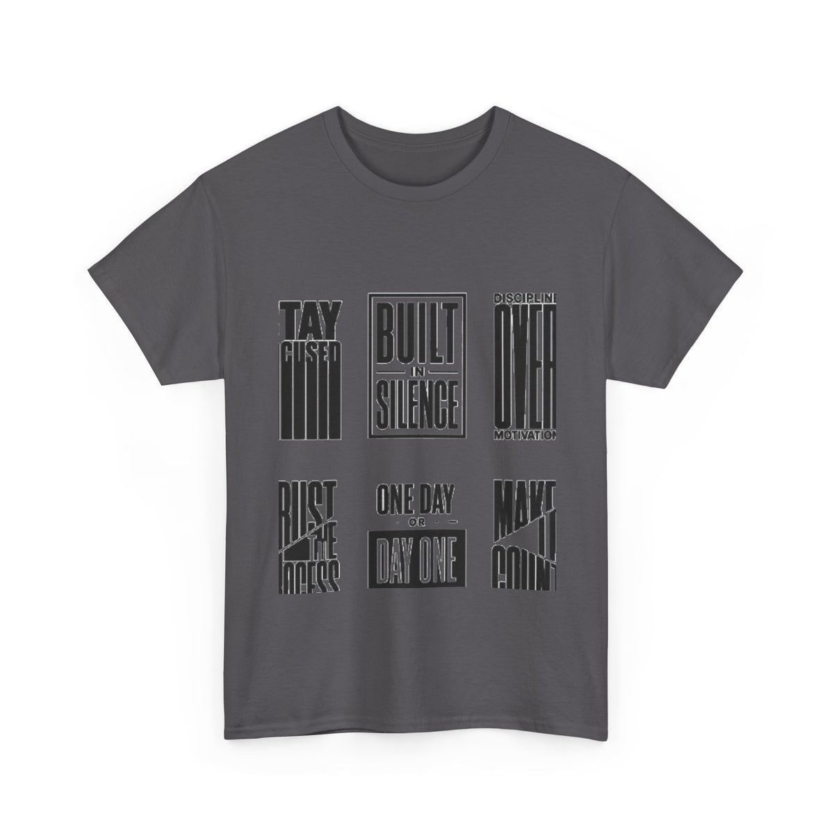 Stay Focused Tee — Motivational Graphic T‑Shirt