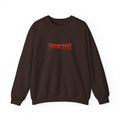 Invictus Crewneck Sweatshirt — Bold Red Script Pullover