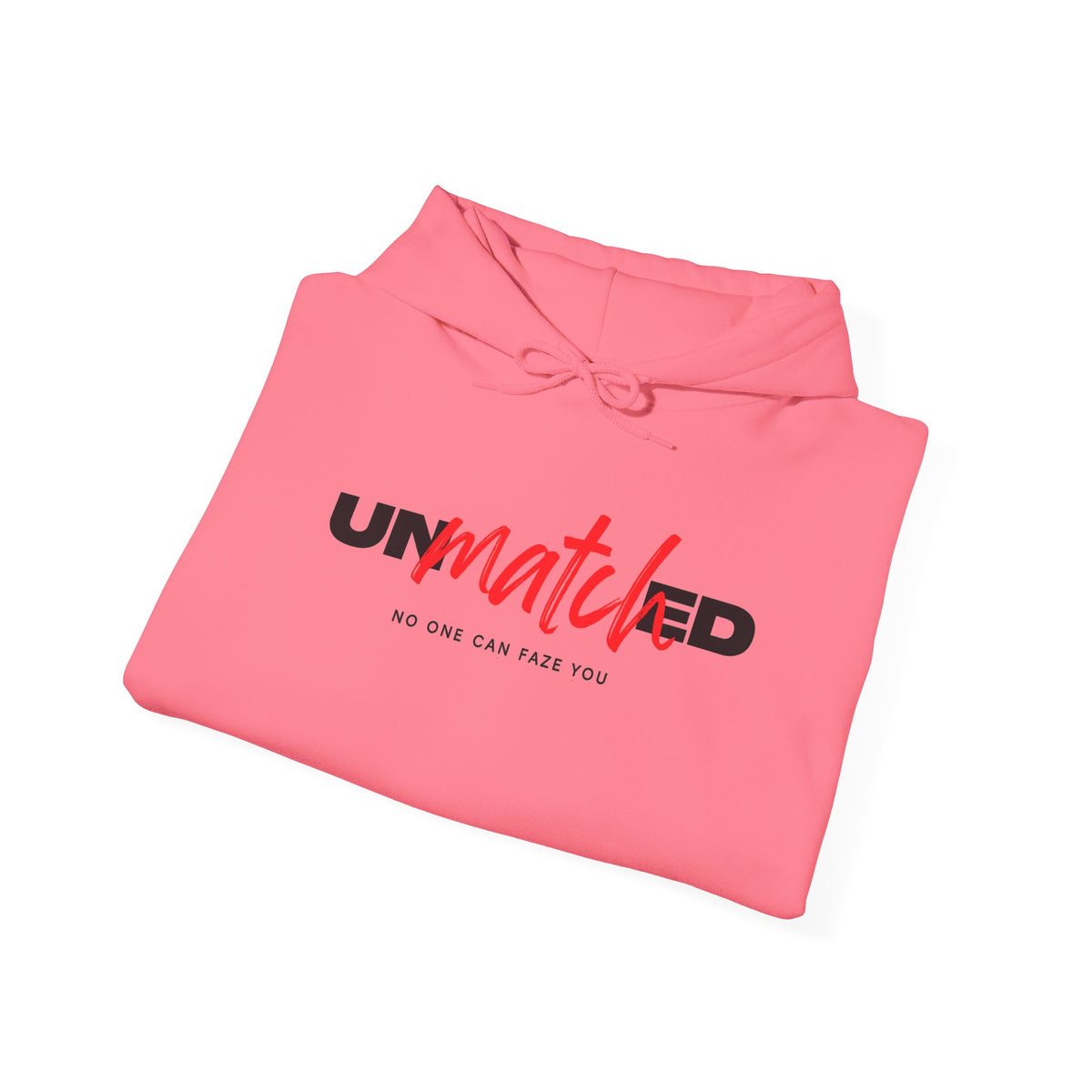 Unmatched Hoodie - Bold Script Logo Pullover
