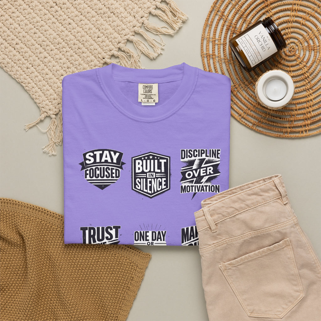 Stay Focused T-Shirt — Motivational Graphic Tee