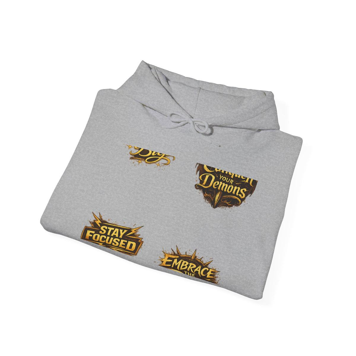 Stay Focused Hoodie — Motivational Graphic Pullover