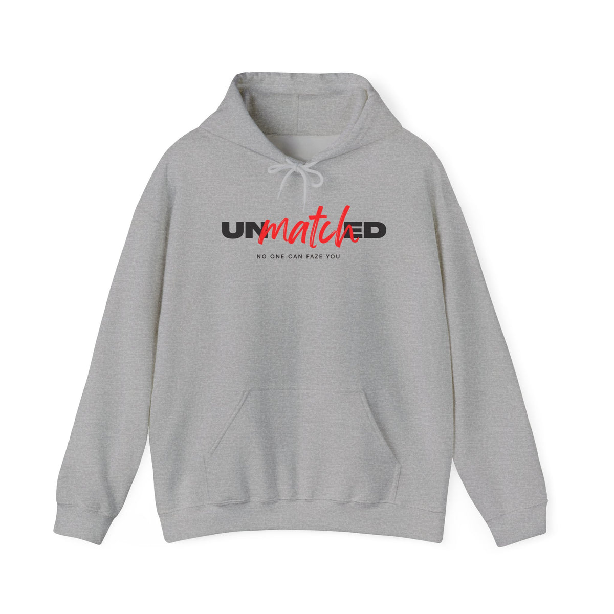 Unmatched Hoodie - Bold Script Logo Pullover