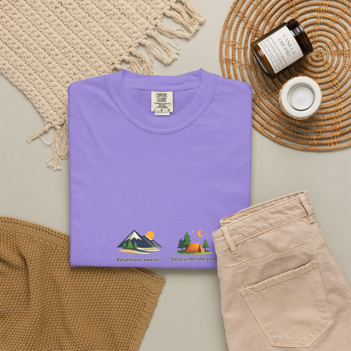 Vintage Surf Van T-Shirt – "Stay Groovy" Retro Beach Tee