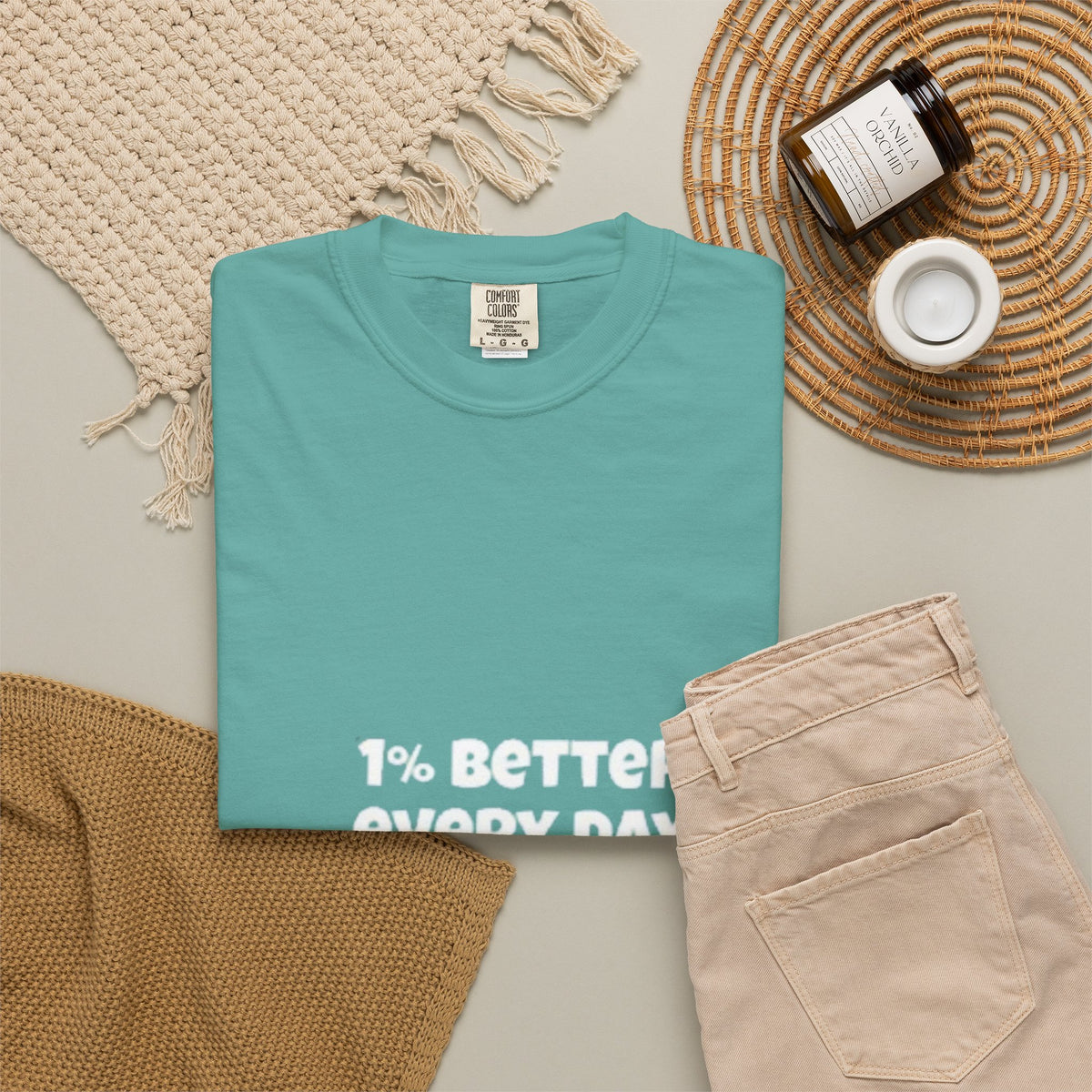 1% Better Every Day T-Shirt — Motivational Daily Progress Tee